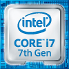 Intel Core i7 7th Gen Processor Badge