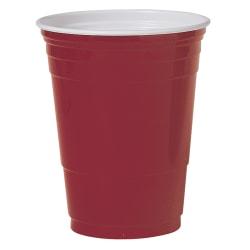 UPC 041165068177 product image for Solo(R) Plastic Party Cups, 16 Oz., Red, Box Of 50 | upcitemdb.com